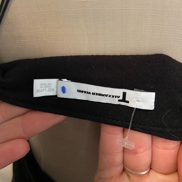 T by Alexander Wang Black Cotton Maxi Dress - Picture 4 of 4